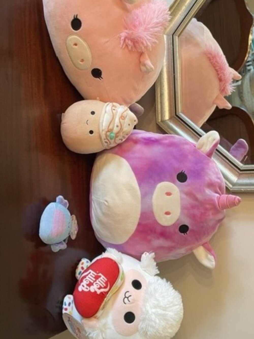 Squishmallow Stuffies – Seraphina , Pandora and Mocha Latte and Jelly Belly (NWT